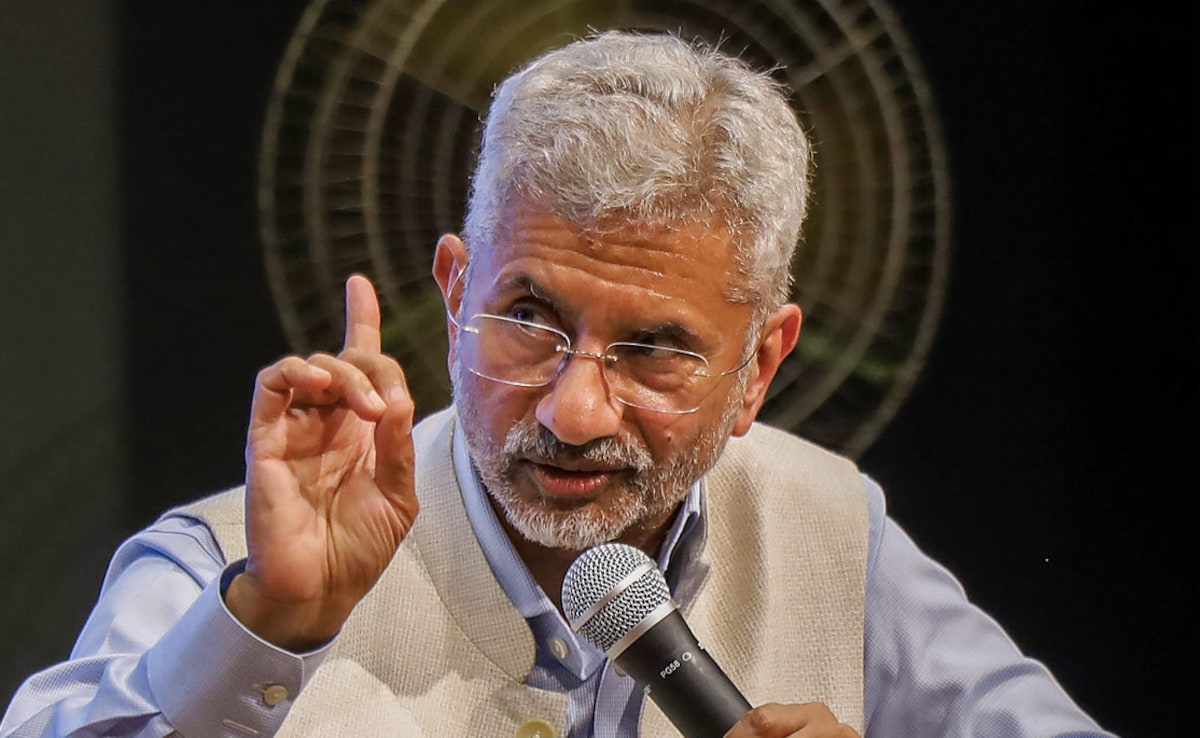 S Jaishankar Said India Not "Middleman Country" Like Pak: Sources On Iran Mediation