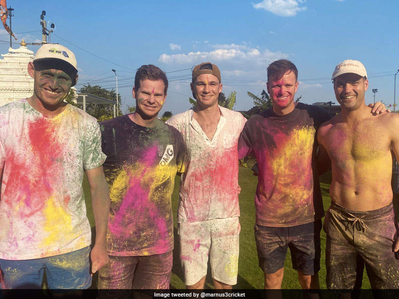 Steve Smith, Marnus Labuschagne Lead Holi Celebrations In Australian Camp. See Pics