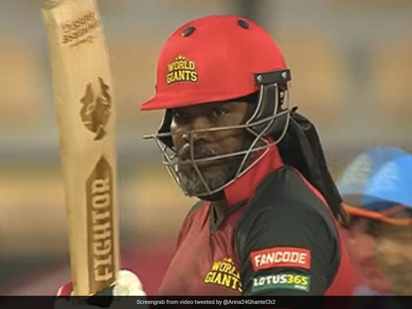Watch: Harbhajan Singh Does A Shane Warne. Chris Gayle Absolutely Stunned