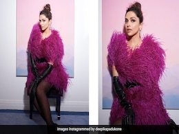 Deepika Padukone's Pink Feather Dress At The Vanity Fair Oscars After Party Could Start A Party Anywhere She Walks In Deepika Padukone's Pink Feather Dress At The Vanity Fair Oscars After Party Could Start A Party Anywhere She Walks In