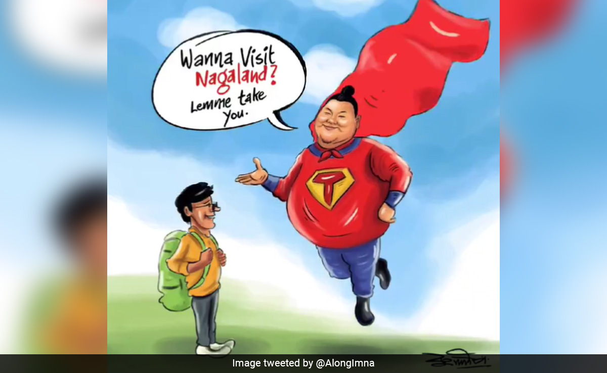 Nagaland Minister Dons A Superhero Avatar With A Mission, Internet In Splits