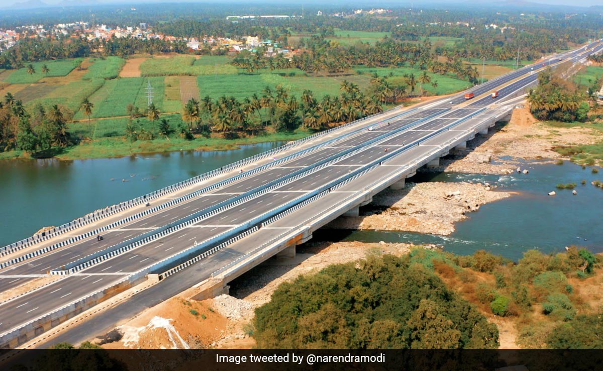 PM Modi Inaugurates 118-km Bengaluru-Mysuru Expressway