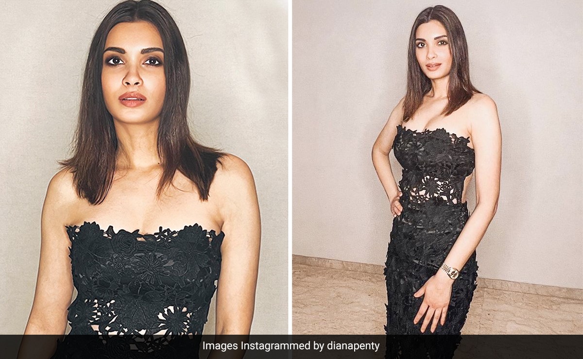 A Cutout Black Lace Dress Can Be All Things Stylish Only When Diana Penty Is The One Wearing It