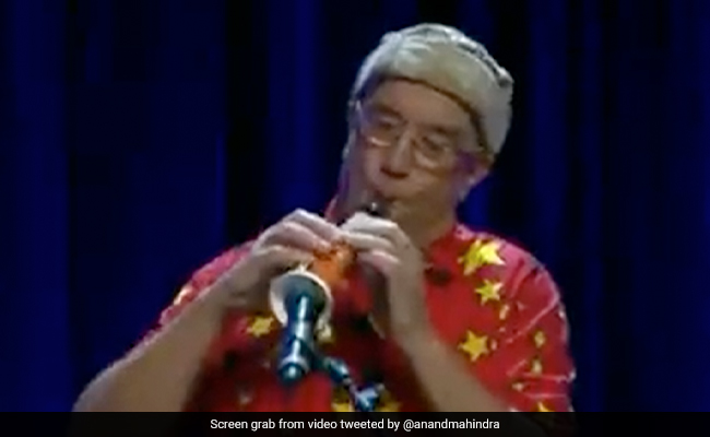 Watch: Anand Mahindra Shares Video Of Musician Who Turned Carrot Into Clarinet