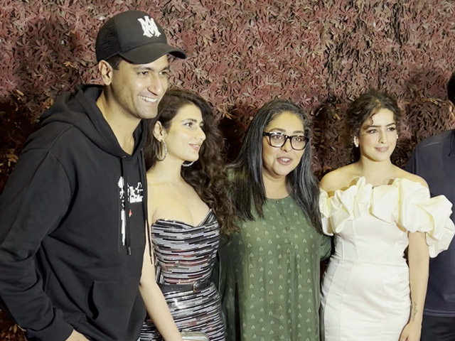 Vicky, Meghna Gulzar, Fatima-Sanya At <i>Sam Bahadur's</i> Wrap-Up Party