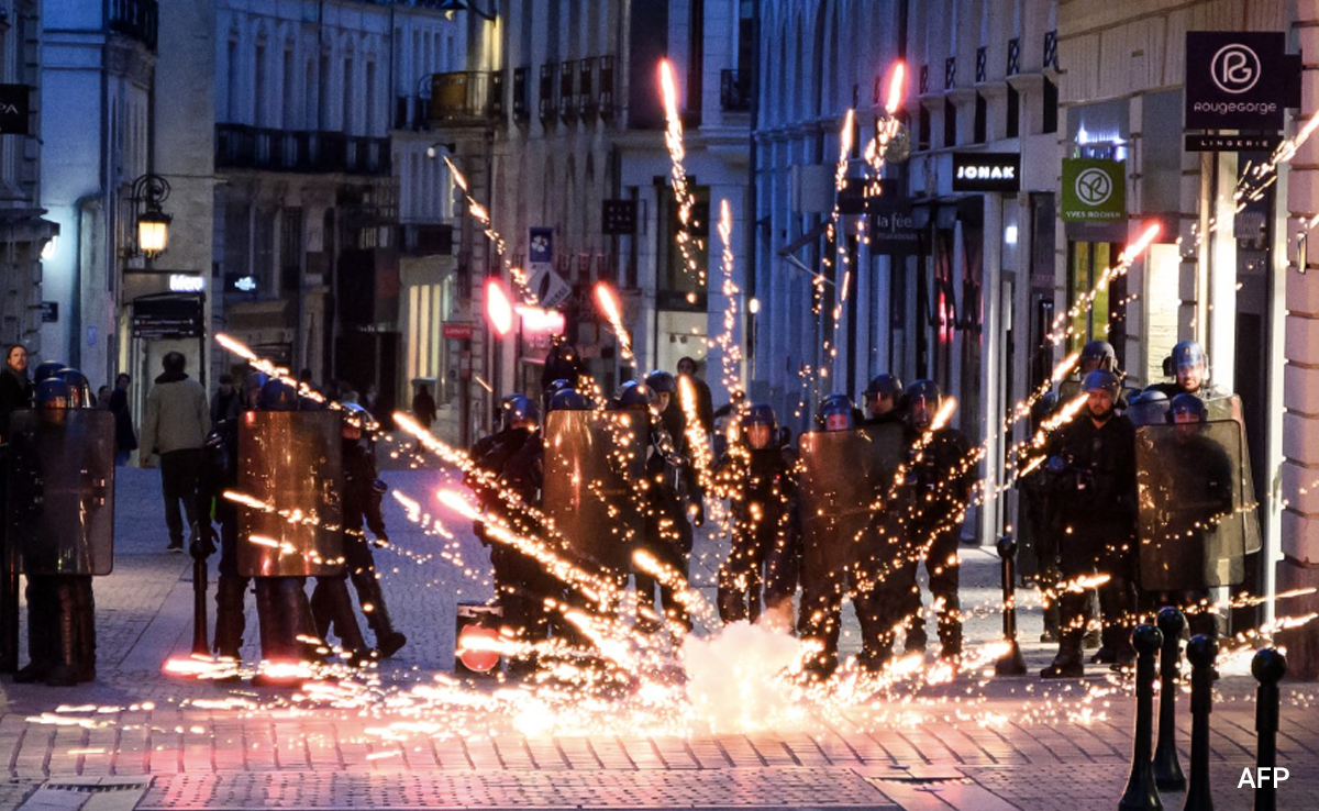 As France Sees 10th Round Of Strikes, The Pension Protest In 10 Pictures