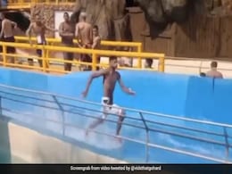 वॉटर पार्क में पानी की स्लाइड पर तेज़ रफ्तार में दौड़ रहा था शख्स, फिर जो हुआ, देखकर हैरान रह गए लोग वॉटर पार्क में पानी की स्लाइड पर तेज़ रफ्तार में दौड़ रहा था शख्स, फिर जो हुआ, देखकर हैरान रह गए लोग