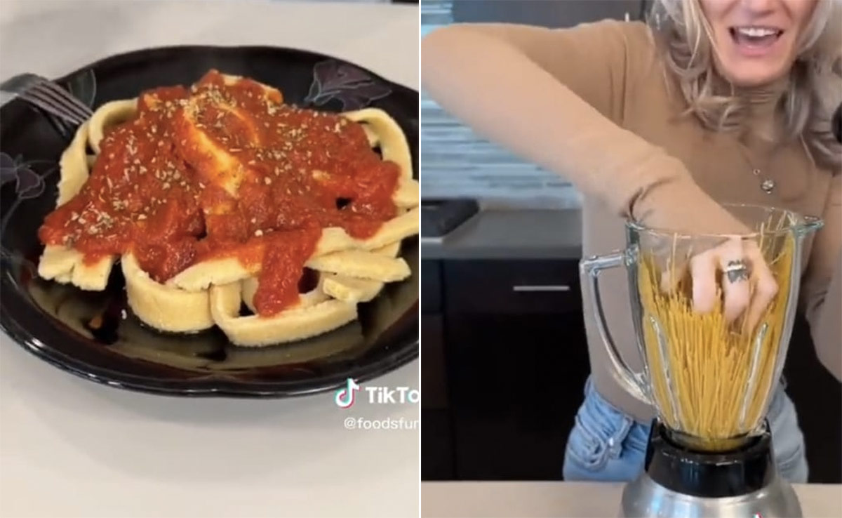 'Everything About This Is Terrible': Woman Uses Blender To Make Pasta, Internet Appalled