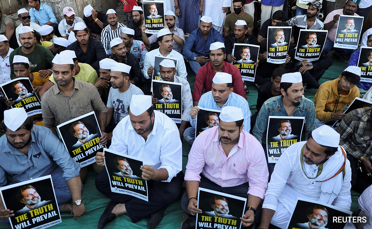 Highlights: Rahul Gandhi Talks To Media, First Since His Disqualification As MP