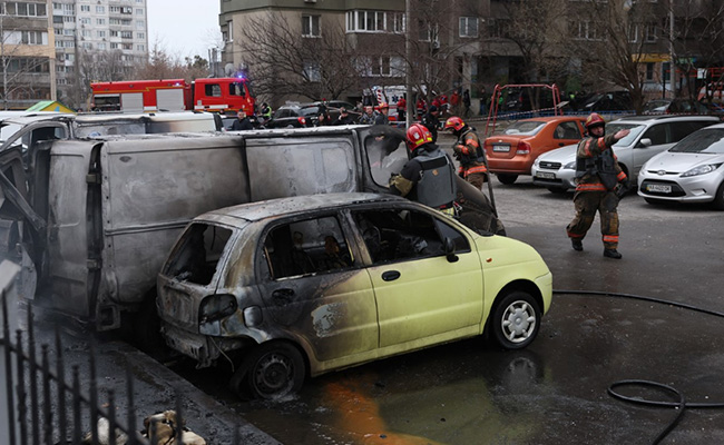 Russia Launches Huge Wave Of Missile Strikes Across Ukraine