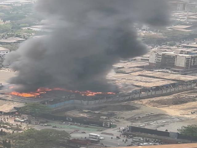 Massive Fire At Furniture Godown In Mumbai, No Casualties Reported