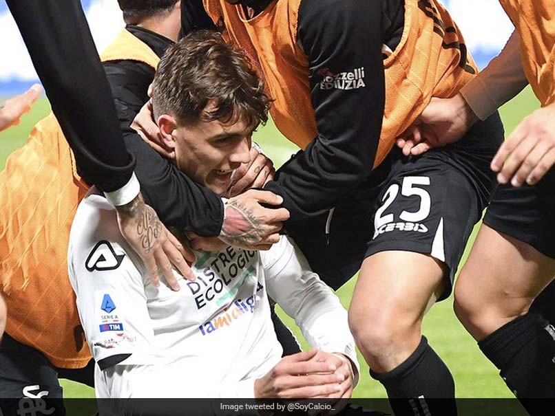 Daniel Maldini, M'Bala Nzola On Target As Spezia Stun Inter Milan