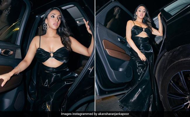 Akansha Ranjan Kapoor's Cutout Glossy Number Gives The Little Black Dress A Do-Over