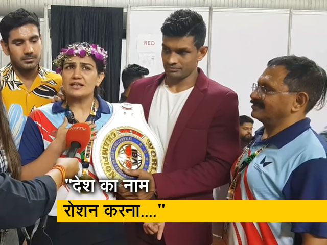 Exclusive: मुक्केबाज स्वीटी बूरा ने जीत के बाद NDTV से कहा- "अब ओलिंपिक मेडल..."