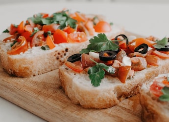 Bruschetta With Healthy Twist And Tropical Touch - Try This Recipe Today Bruschetta With Healthy Twist And Tropical Touch - Try This Recipe Today