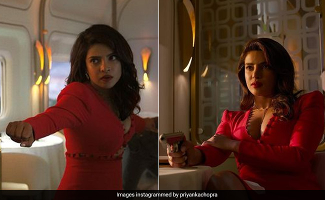 In <i>Citadel</i>, Priyanka Chopra Plays A Super Spy In A Sleek Red Dress
