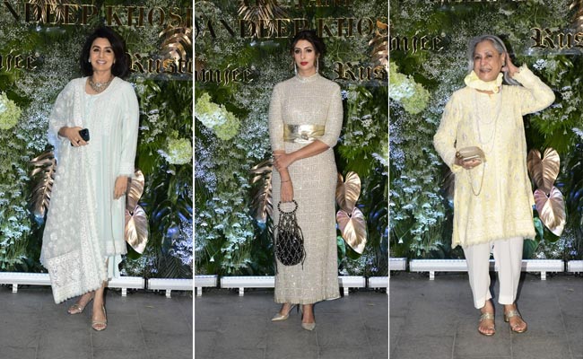 Pics: Jaya Bachchan-Shweta, Neetu Kapoor And Other Celebs Arrive In Style At An Event