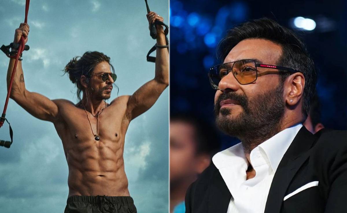 Shah Rukh Khan Makes It To Ajay Devgn's AskBholaa Session: "Only Love For <i>Pathaan</i>"