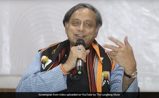"Most Fun In 15 Years Of Politics": Shashi Tharoor Dances To Mizo Song In Aizawl