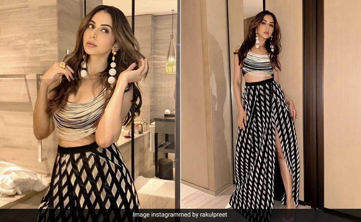 Rakul Preet Singh's Printed Co-Ord Set Lends A Breezy Twist To Spring Dressing