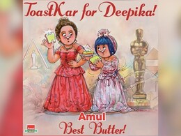 Amul Honours Deepika Padukone For Being Picked As Presenter For Oscars 2023