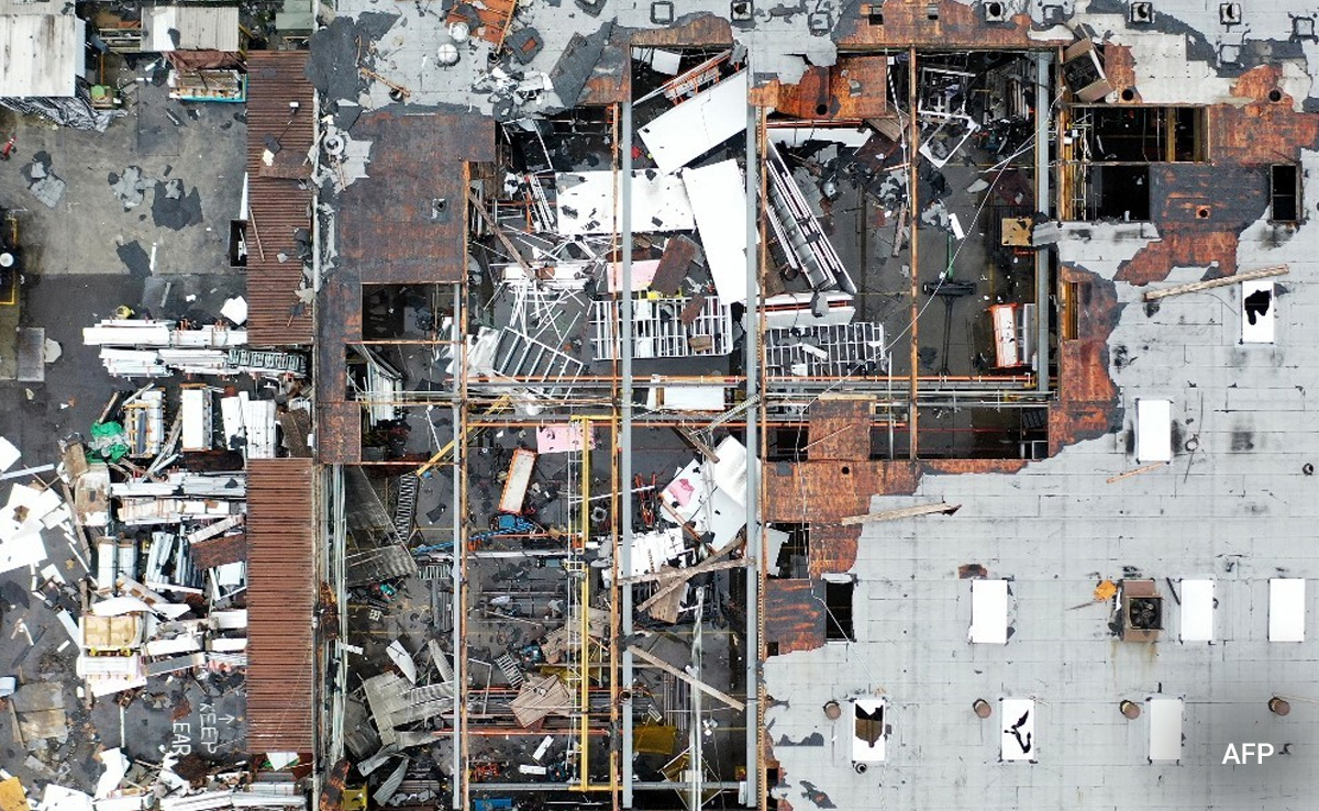 Tornado Rips Roofs Off Homes, Throws Cars Around In US's California