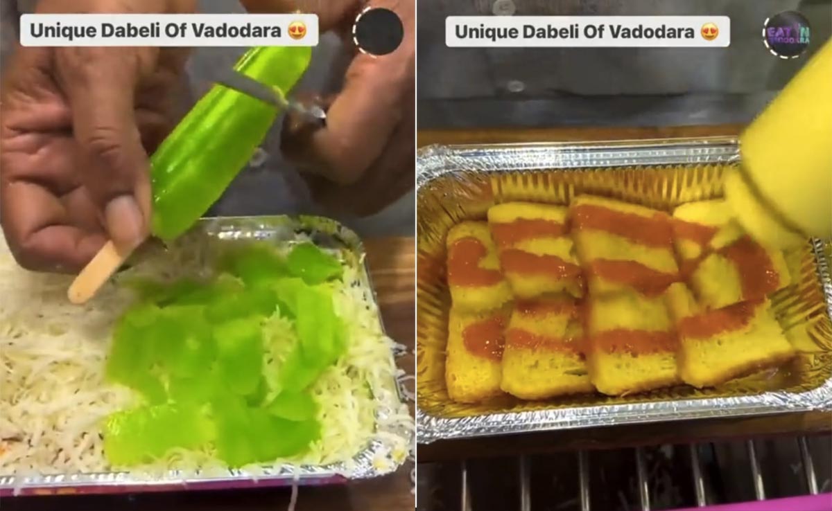 Watch: This Sweet Dabeli Is "Unique" For All The Wrong Reasons