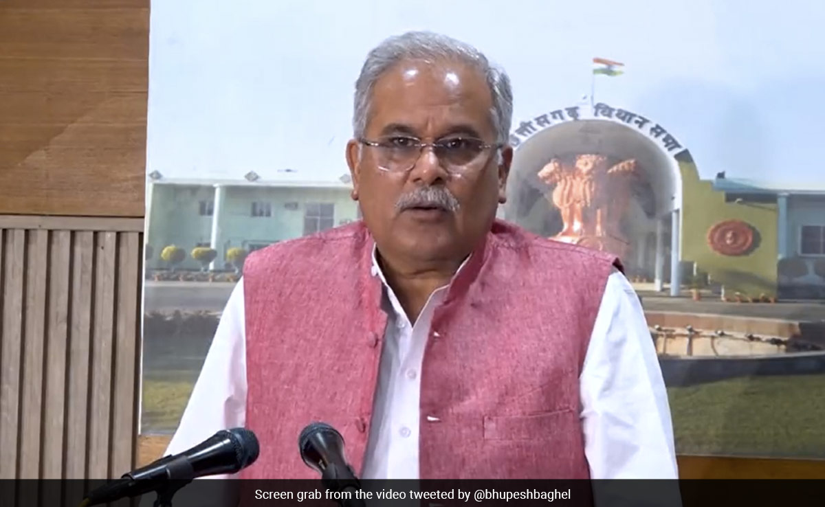 Now South India Is 'BJP-Mukt', Says Chhattisgarh Chief Minister Bhupesh Baghel