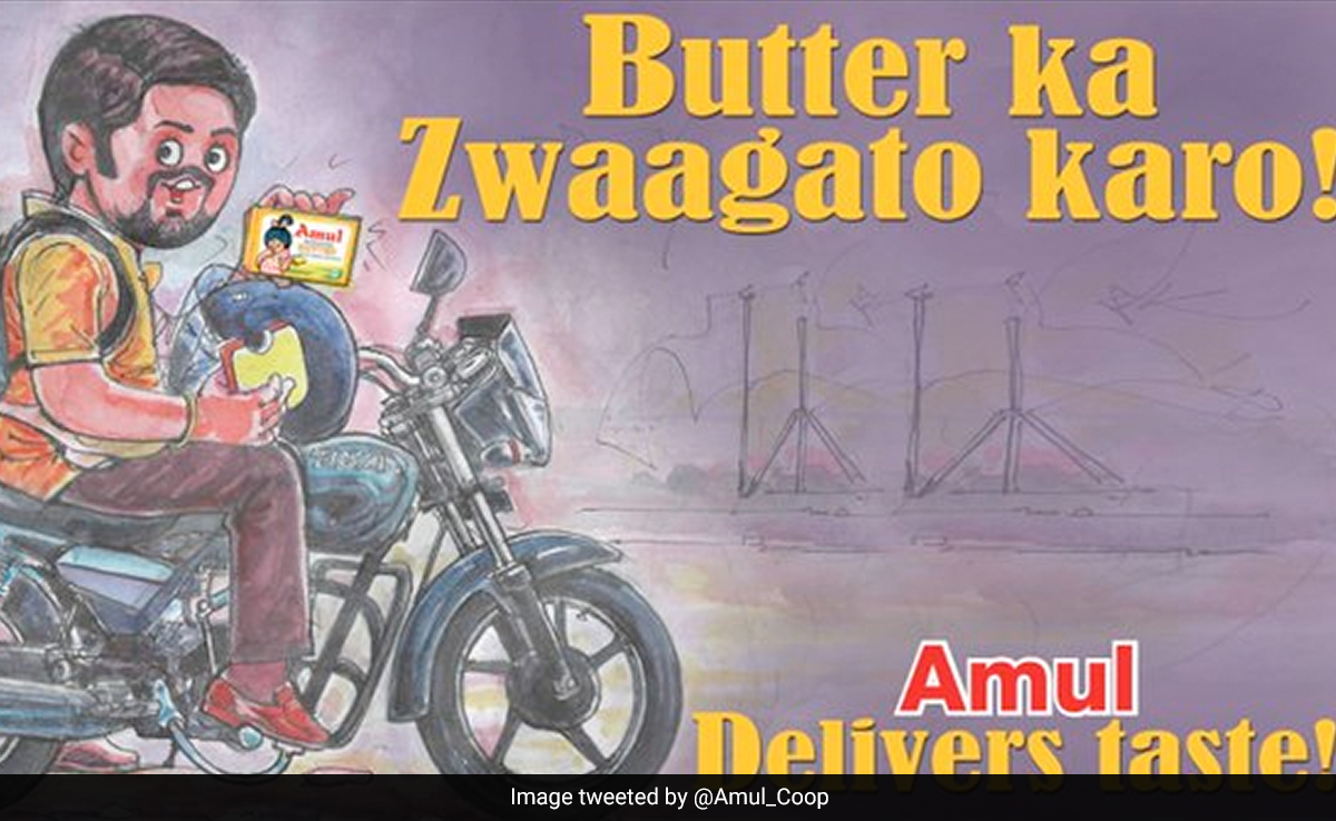 Amul Dedicates Special Doodle To Kapil Sharma's <i>'Zwigato'</i>, Actor Reacts