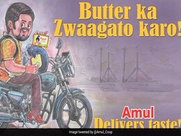 Amul Dedicates Special Doodle To Kapil Sharma's <i>'Zwigato'</i>, Actor Reacts Amul Dedicates Special Doodle To Kapil Sharma's <i>'Zwigato'</i>, Actor Reacts