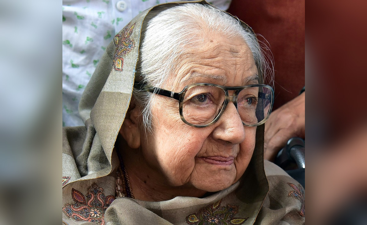 Sushila Kumari, Member Of Erstwhile Bikaner Royal Family, Dies At 94