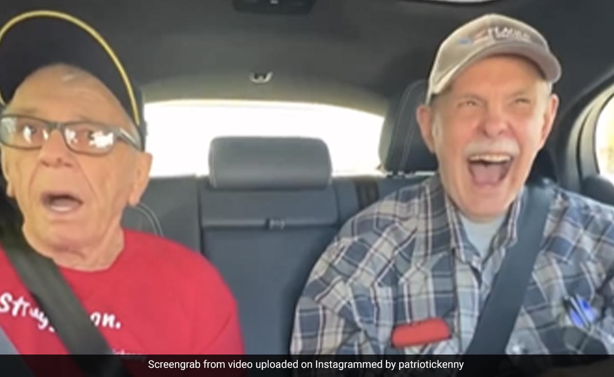 "Will Never Forget This": Elderly Men Enjoy Their First Ride In Driverless Car In Viral Video