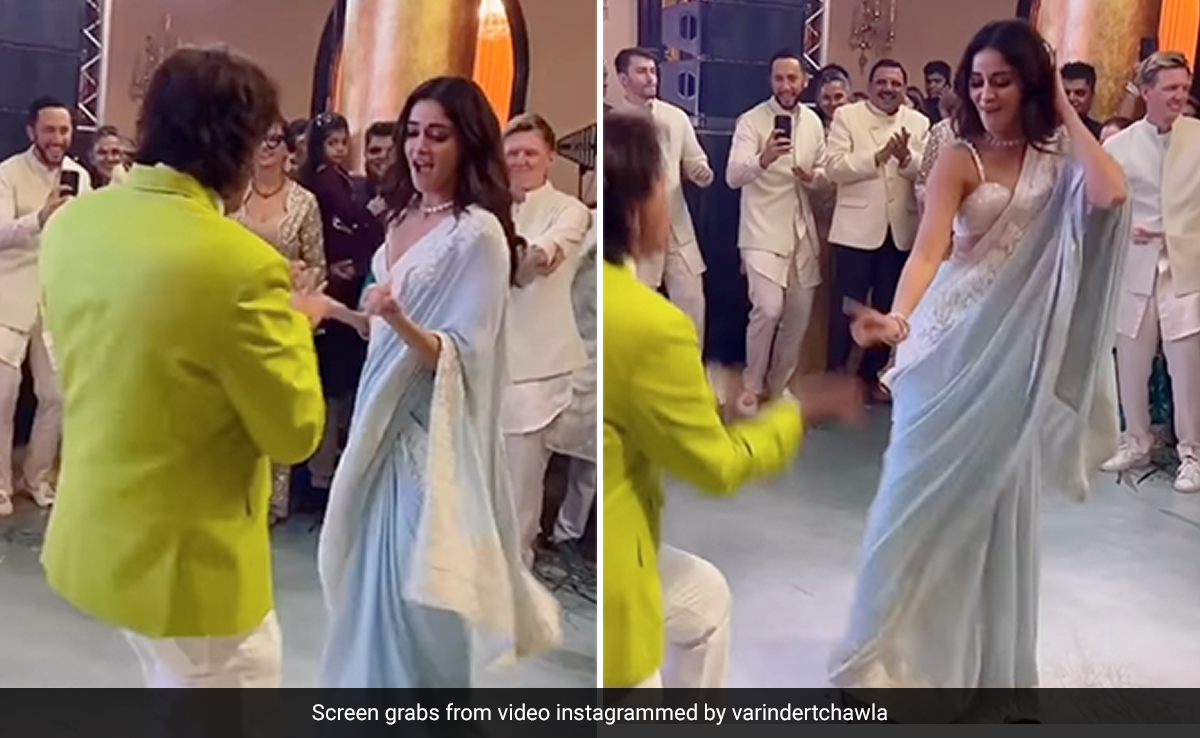 Crazy Viral: Ananya Panday And Dad Chunky Dancing At Alanna's Wedding