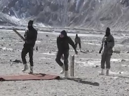 Watch: Indian Army Soldiers Show Off Their Cricket Skills In Galwan Valley Watch: Indian Army Soldiers Show Off Their Cricket Skills In Galwan Valley