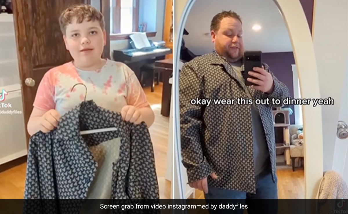 बेटे ने पापा के लिए अपने हाथों से बनाई शर्ट, लोग बोले- छोटी सी उम्र में अद्भुत टैलेंट, Video देख भावुक हो जाएंगे आप