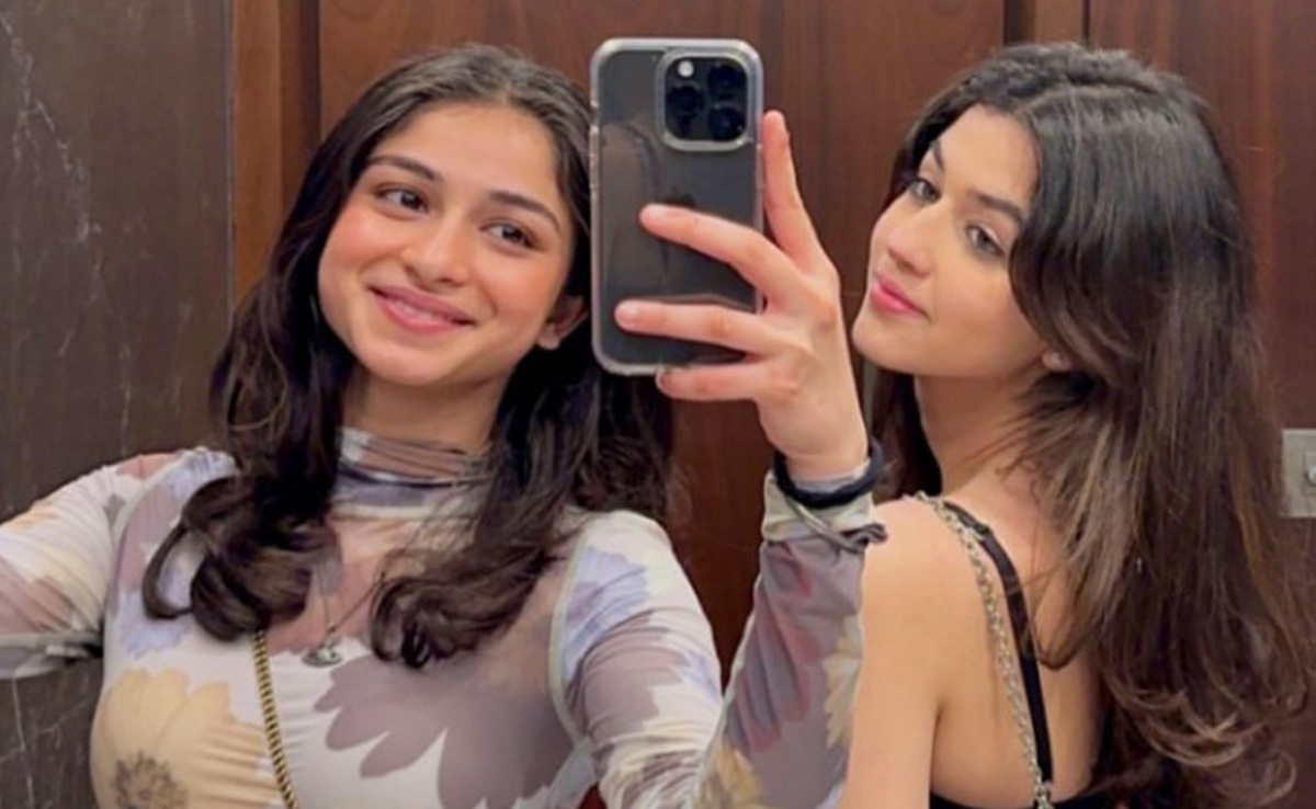 Twinkle Khanna's Niece Naomika Saran Shares A Pic With Her "Most Favourite Girl" Rysa Panday