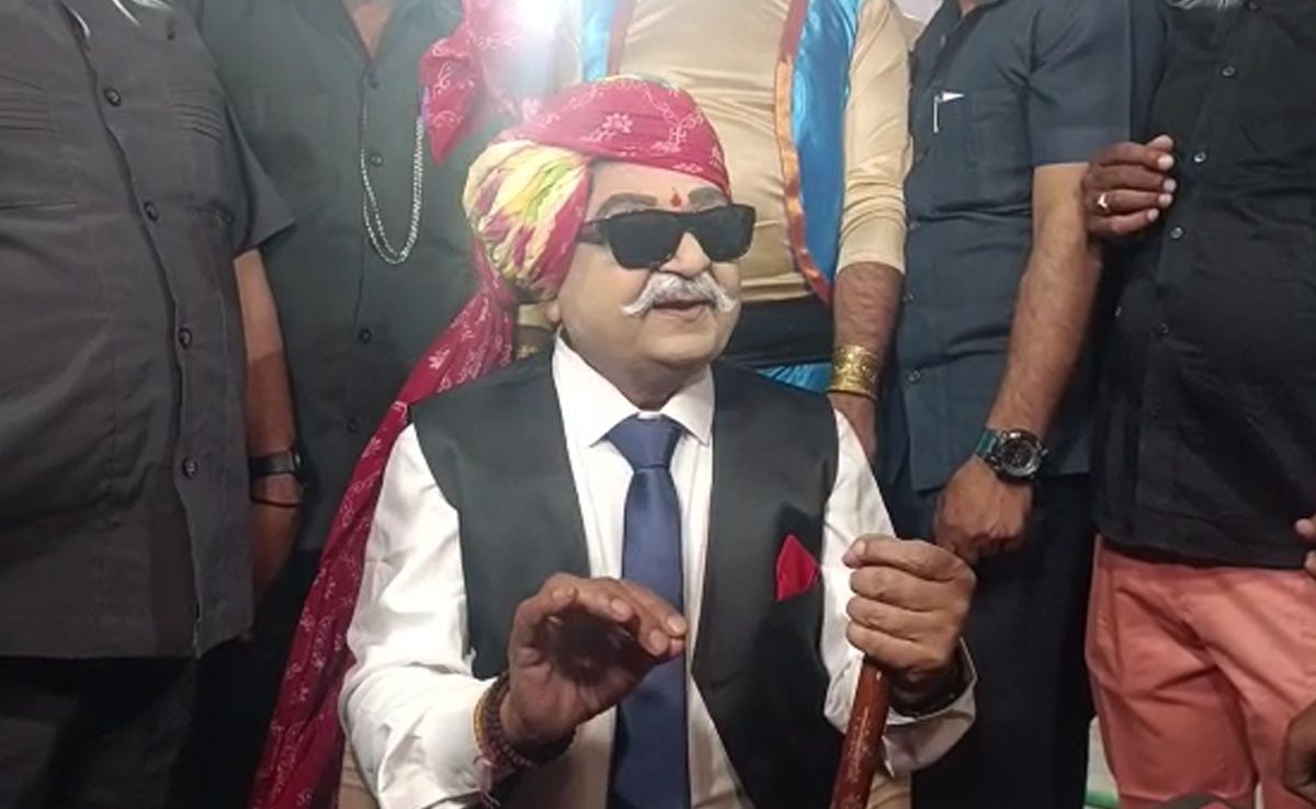 BJP's Kailash Vijavargiya Dressed As Comic Hero For Madhya Pradesh Event