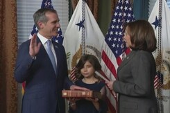 Eric Garcetti Sworn In As US Ambassador To India Eric Garcetti Sworn In As US Ambassador To India