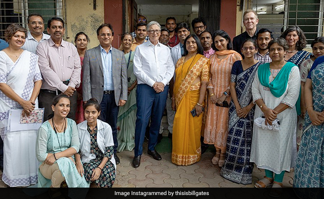 Bill Gates Shares Pics From His India Trip, Says "I Love Visiting Because..."