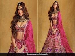 Tara Sutaria In A Rani Pink <i>Lehenga</i> Is Our Ideal Modern Day Bride Tara Sutaria In A Rani Pink <i>Lehenga</i> Is Our Ideal Modern Day Bride