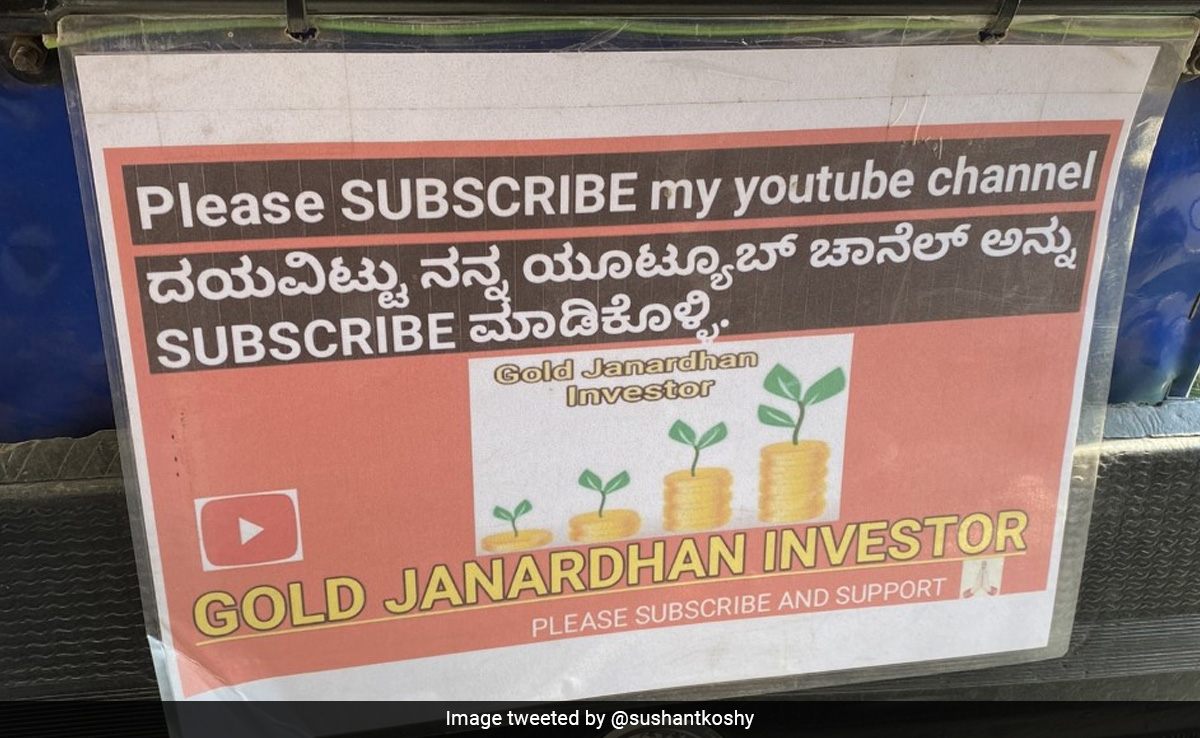 This Bengaluru Auto Driver Is A YouTube Influencer, Specialising In Personal Finance