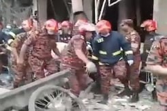 15 Killed, Over 100 Injured In Explosion At Dhaka Building 15 Killed, Over 100 Injured In Explosion At Dhaka Building