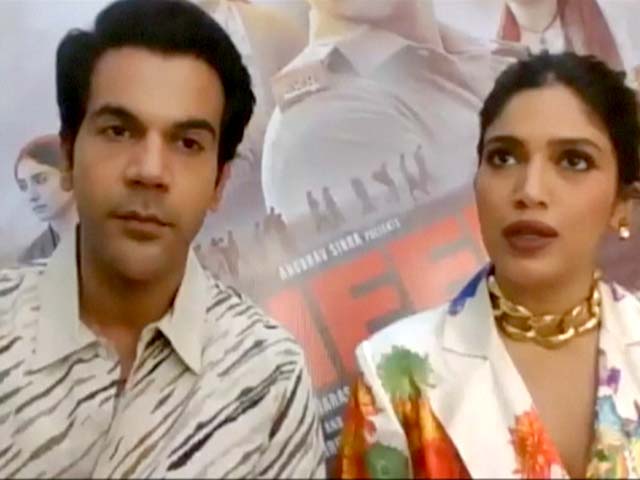 Rajkummar Rao And Bhumi Pednekar On Their Upcoming Film <i>Bheed</i>