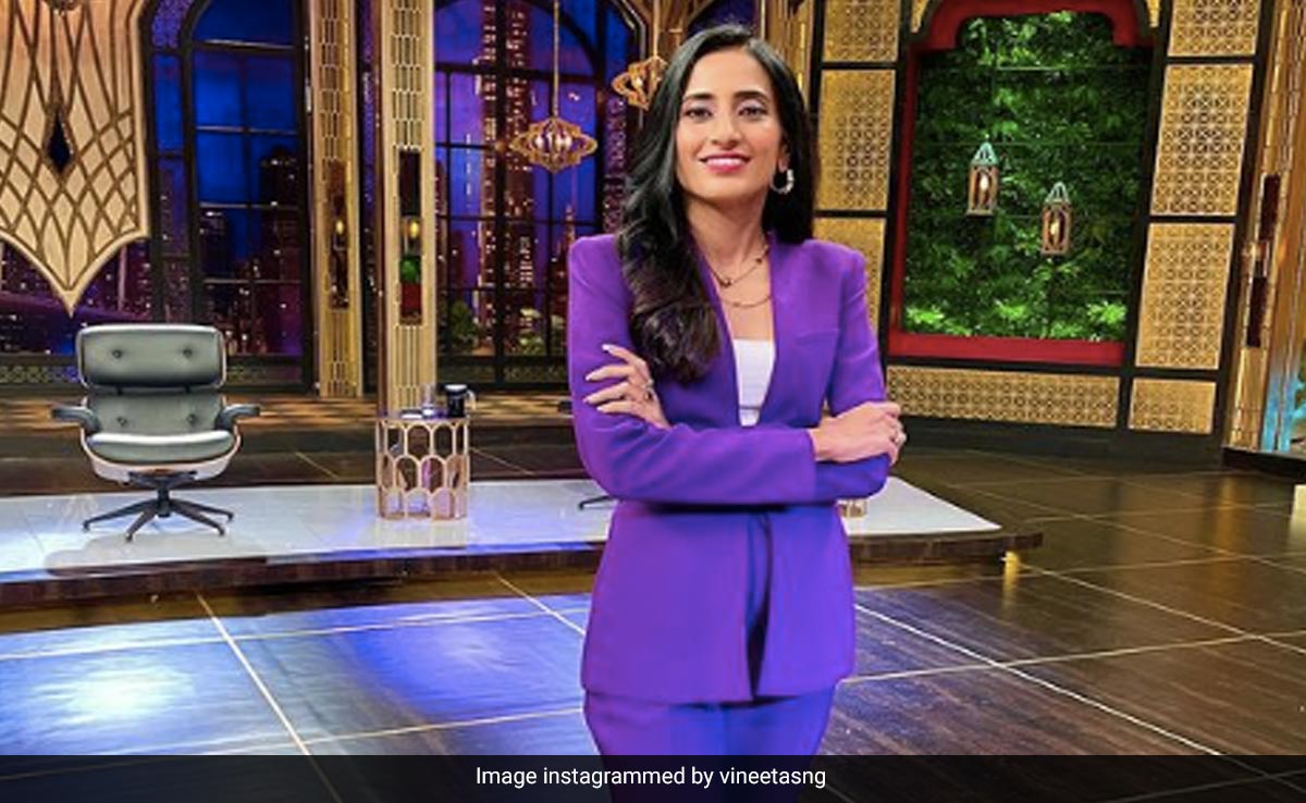 "We Will Give You The Cheque When....": Shark Tank India Judge Vineeta Singh On Sexism In Industry
