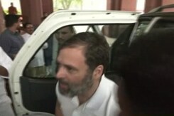 Day After Conviction In Defamation Case, Rahul Gandhi Visits Parliament Day After Conviction In Defamation Case, Rahul Gandhi Visits Parliament