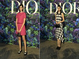 Ananya Panday And Khushi Kapoor's Skirt Suits With Dior Bags And Loafers Are Fashion Forward, Feminine And Fantastic Ananya Panday And Khushi Kapoor's Skirt Suits With Dior Bags And Loafers Are Fashion Forward, Feminine And Fantastic