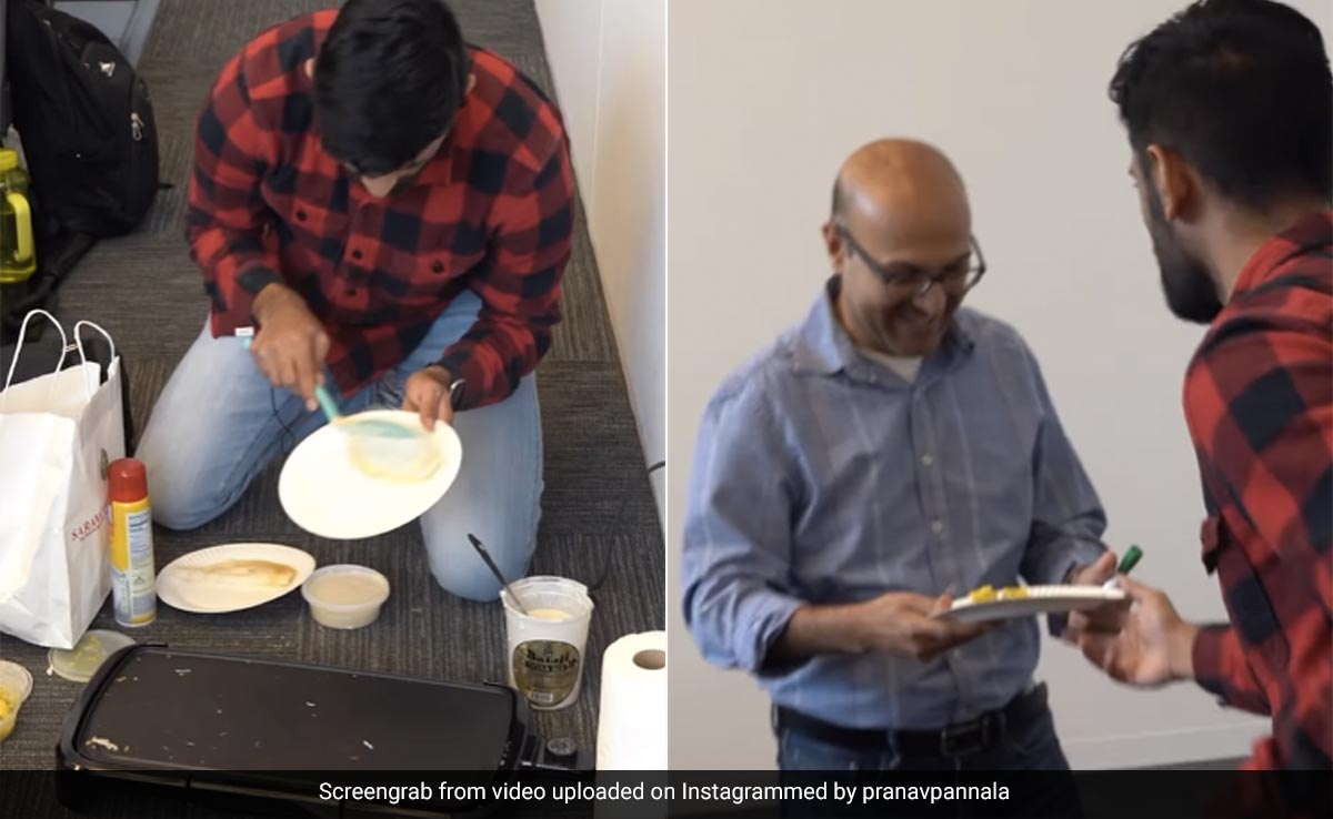 Watch: Indian-Origin Singer Cooks Dosa Inside Class At US University