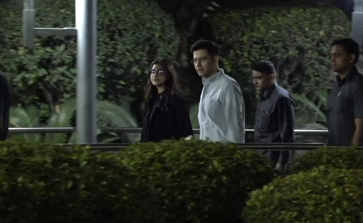 Pics: Parineeti Chopra And Raghav Chadha Spotted Together In Delhi Amid Wedding Rumours