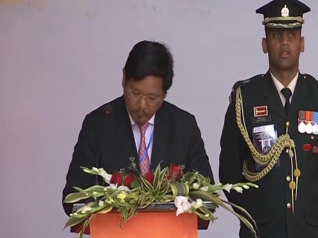 Conrad Sangma Takes Oath As Meghalaya Chief Minister Again, PM Present