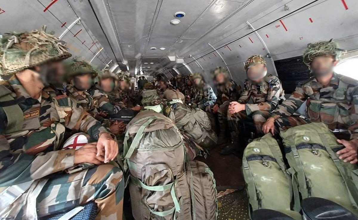 Army, Air Force Conduct Joint Exercise 'Vayu Prahar'